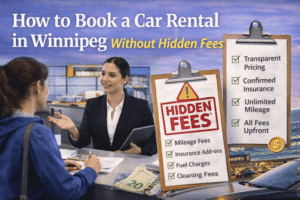 How to Book a Car Rental in Winnipeg Without Hidden Fees