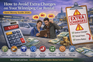 How to Avoid Extra Charges on Your Winnipeg Car Rental